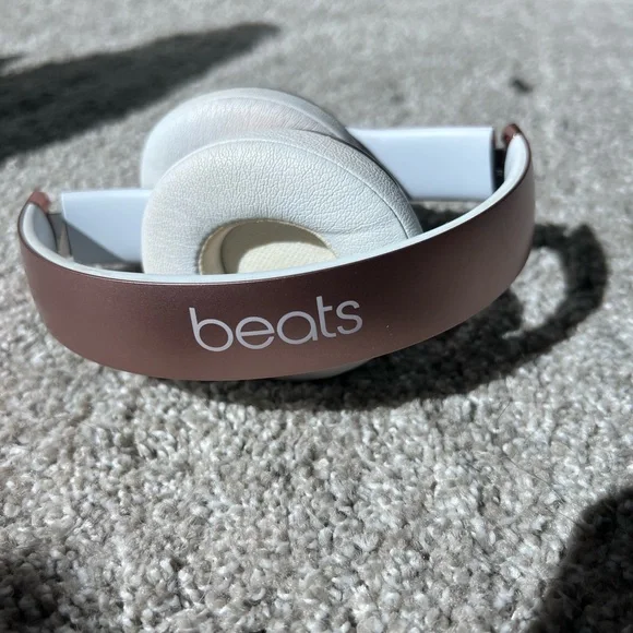Beats studio rose gold headphones